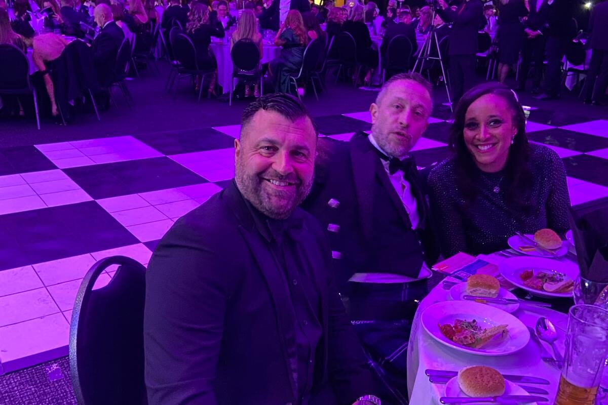 Managing Director Gareth Web, Chief Executive Officer Mac McHugh's and Head of Fostering & Family Services Natalie Merriman 